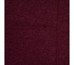100% Wool Boiled - Bordeaux Melange
