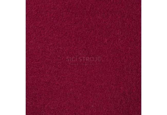 100% Wool Boiled - Cherry