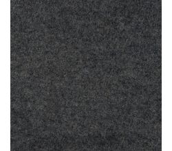 100% Wool Boiled - Mid Grey Melange