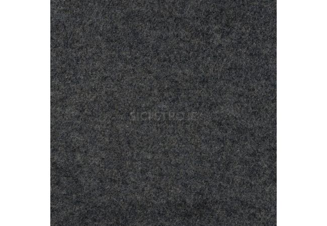 100% Wool Boiled - Mid Grey Melange