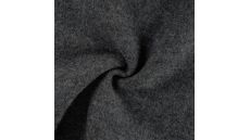 100% Wool Boiled - Mid Grey Melange
