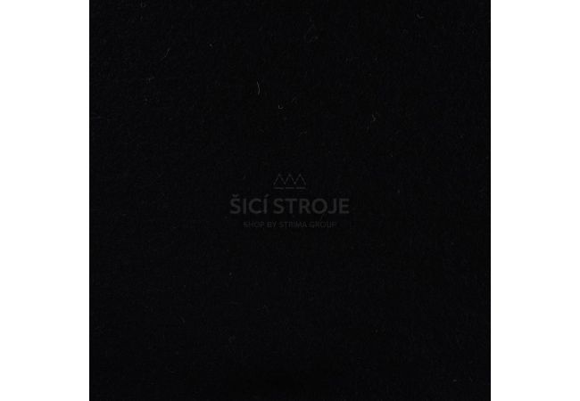 100% Wool Boiled - Black