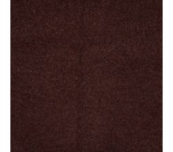 100% Wool Boiled - Dark Brown