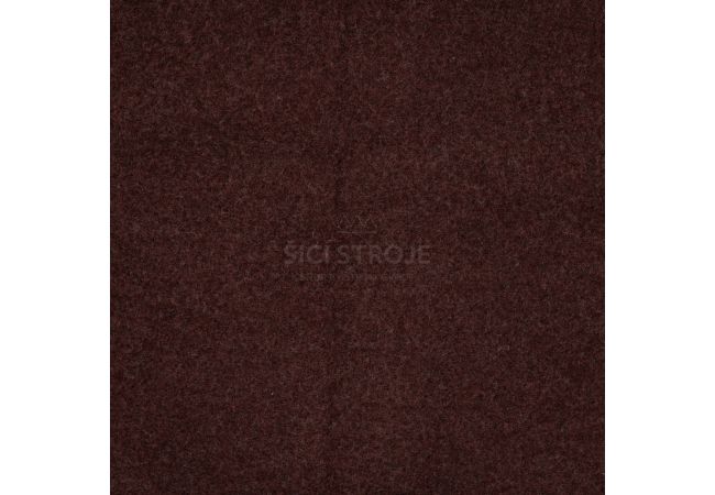 100% Wool Boiled - Dark Brown