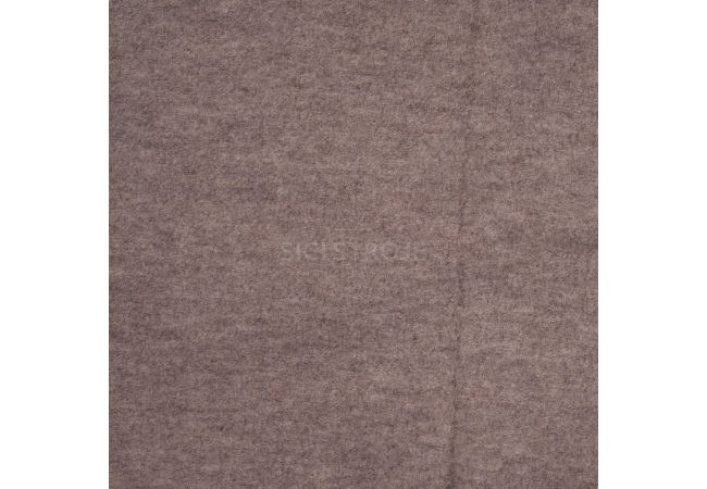 100% Wool Boiled - Light Grey Melange