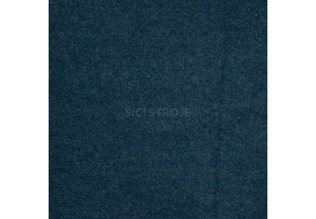100% Wool Boiled - Light Petrol Melange