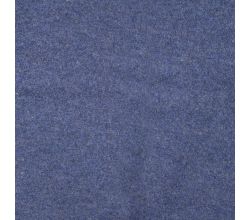 100% Wool Boiled - Denim Melange