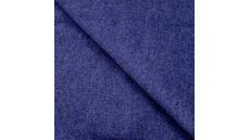 100% Wool Boiled - Navy Melange