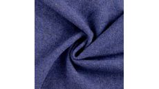 100% Wool Boiled - Navy Melange