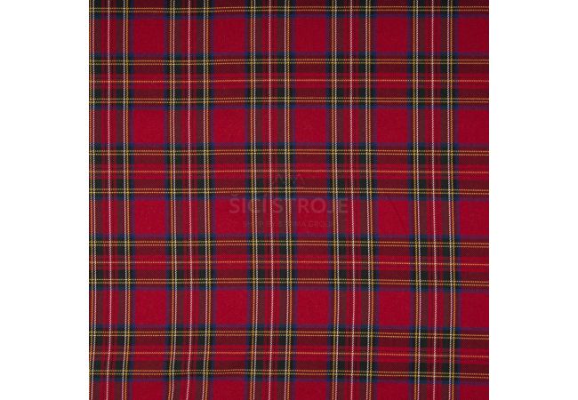 Scottish Checks - Red Small