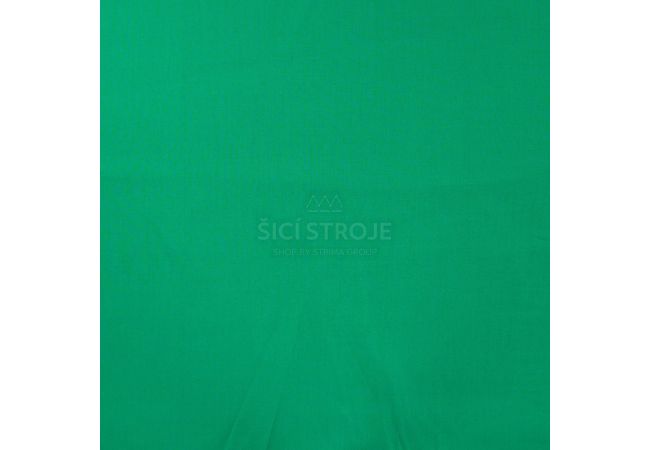Cotton Poplin Uni - Grass Green