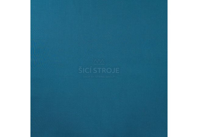 Cotton Poplin Uni - Petrol