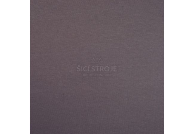 Jednofarebný bavlnený úplet s elastanom - jeans