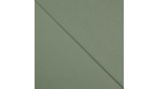 Jednofarebný bavlnený úplet s elastanom - dusty mint