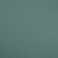 Jednofarebný bavlnený úplet s elastanom - dark dusty mint