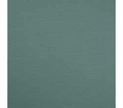 Jednofarebný bavlnený úplet s elastanom - dark dusty mint