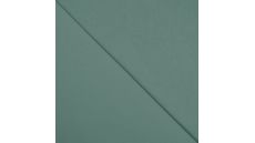 Jednofarebný bavlnený úplet s elastanom - dark dusty mint