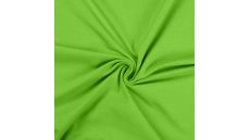 Jednofarebný bavlnený úplet s elastanom - lime