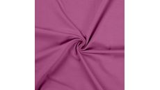 Jednofarebný bavlnený úplet s elastanom - violet