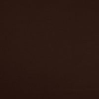 Jednofarebný bavlnený úplet s elastanom - dark brown