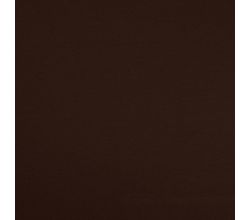 Jednofarebný bavlnený úplet s elastanom - dark brown
