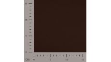 Jednofarebný bavlnený úplet s elastanom - dark brown