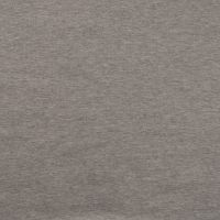 Jednofarebný bavlnený úplet s elastanom - light grey melange