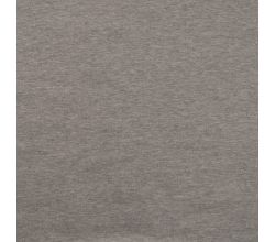 Jednofarebný bavlnený úplet s elastanom - light grey melange