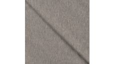 Jednofarebný bavlnený úplet s elastanom - light grey melange