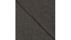 Jednofarebný bavlnený úplet s elastanom - mid grey melange