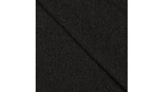 Jednofarebný bavlnený úplet s elastanom - dark grey melange