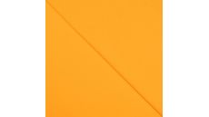 Jednofarebný bavlnený úplet s elastanom - yellow