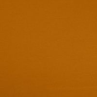 Jednofarebný bavlnený úplet s elastanom - ochre