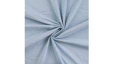 Jednofarebný bavlnený úplet s elastanom - soft blue