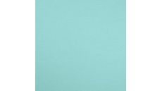 Jednofarebný bavlnený úplet s elastanom - aqua