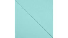 Jednofarebný bavlnený úplet s elastanom - aqua