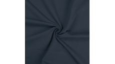 Jednofarebný bavlnený úplet s elastanom - denim