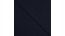 Jednofarebný bavlnený úplet s elastanom - navy