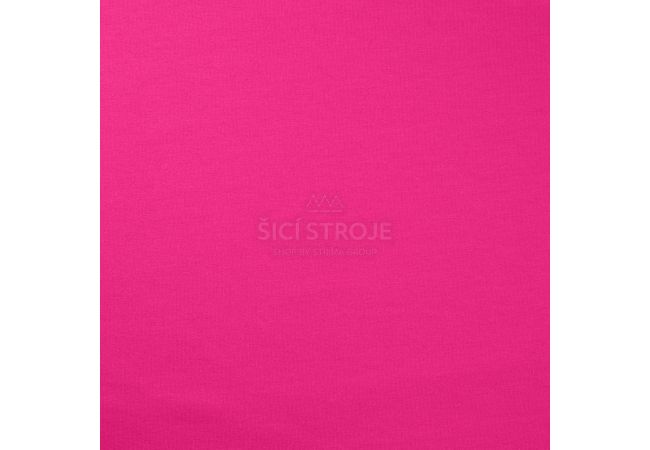 French terry počesaná - fuchsia