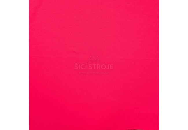 French terry počesaná - bright fuchsia