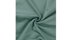 French terry počesaná - dark dusty mint