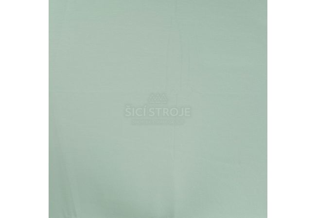 French terry počesaná - pastel mint