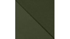 French terry počesaná - army