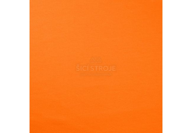 French terry počesaná - orange