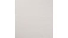 French terry počesaná - white