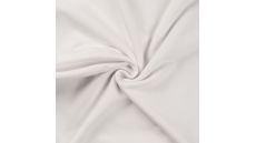 French terry počesaná - white