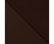 French terry počesaná - dark brown