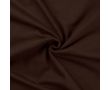 French terry počesaná - dark brown