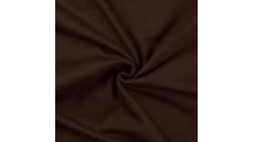 French terry počesaná - dark brown