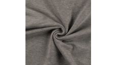 French terry počesaná - light grey melange